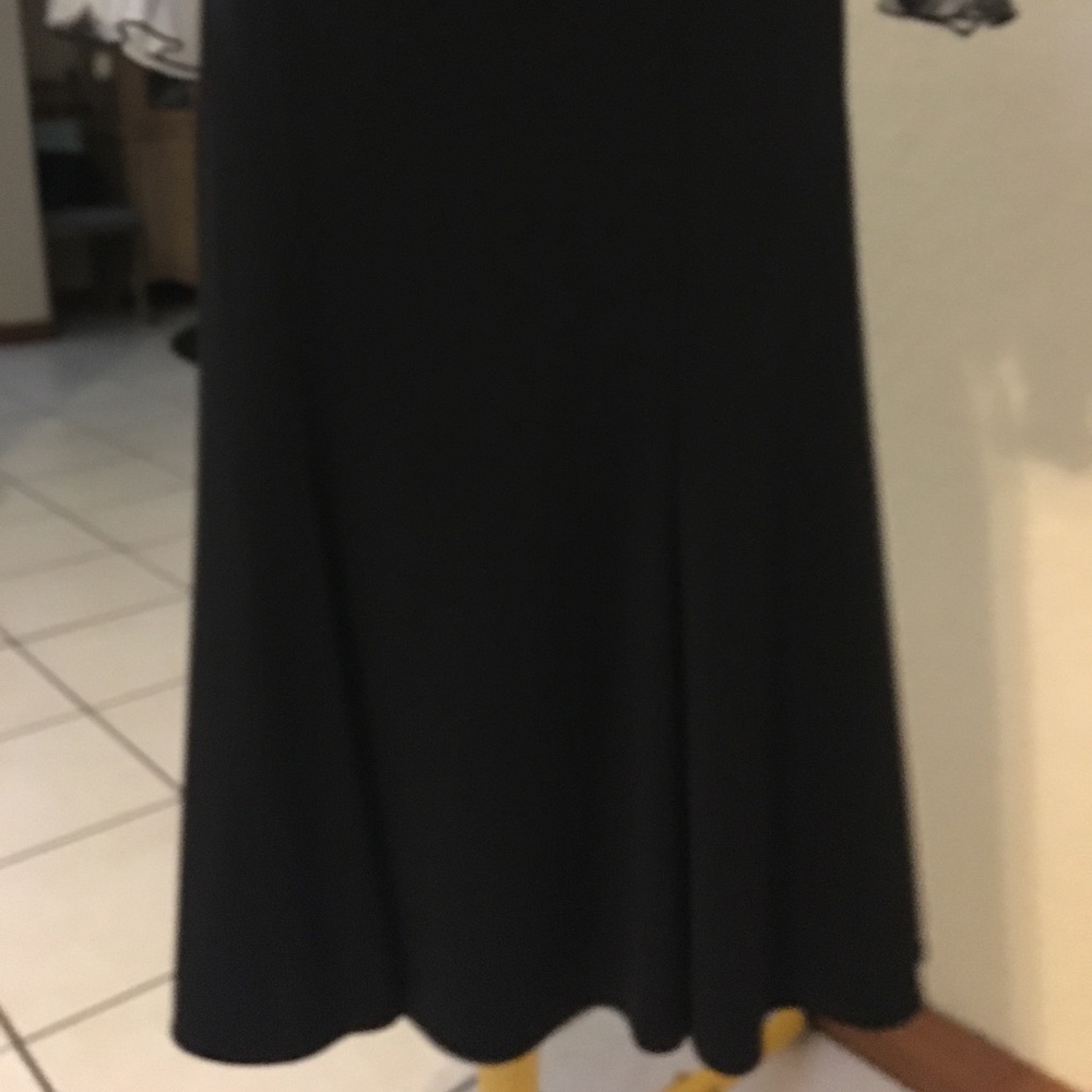 Casual Corner Black Midi Skirt